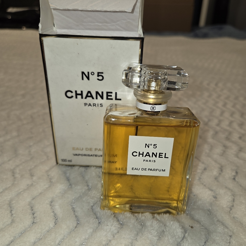 Chanel Paris No 5 Eau De Parfum 3.4 oz Bottle Women's Perfume Spray